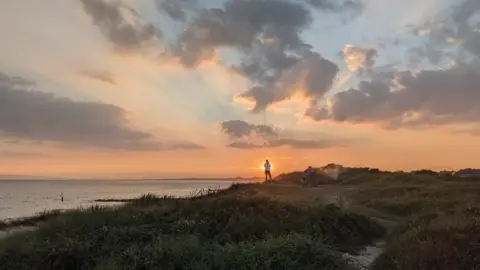 Will Phillips  Hengistbury Head at sunset