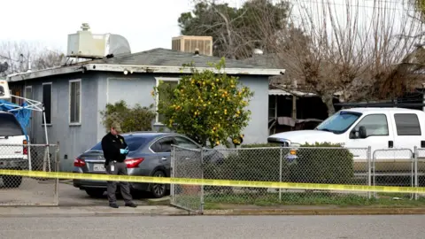 Getty Images The home that was attacked
