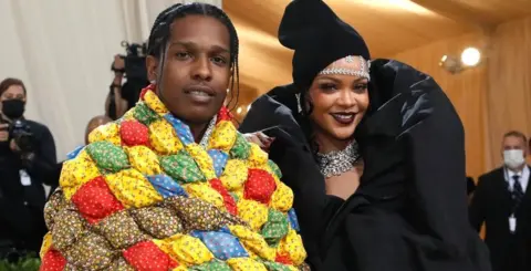 Reuters A$AP Rocky and Rihanna