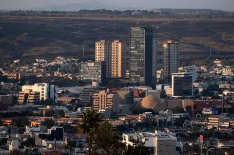 AFP via Getty Images The New City Medical Plaza complex in Tijuana, Baja California