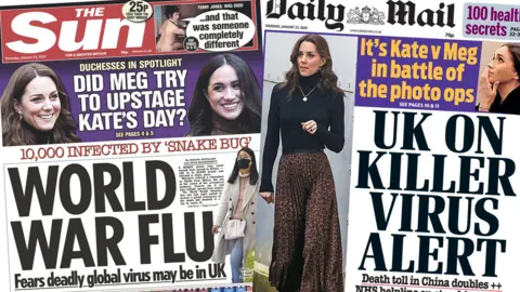 The Sun and the Daily Mail Index pic