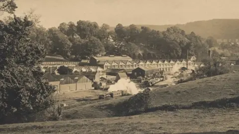 Lister Petter The Lister Petter site, Dursley, in the 1920s