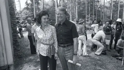 Getty Images Rosalynn and Jimmy Carter in 1976