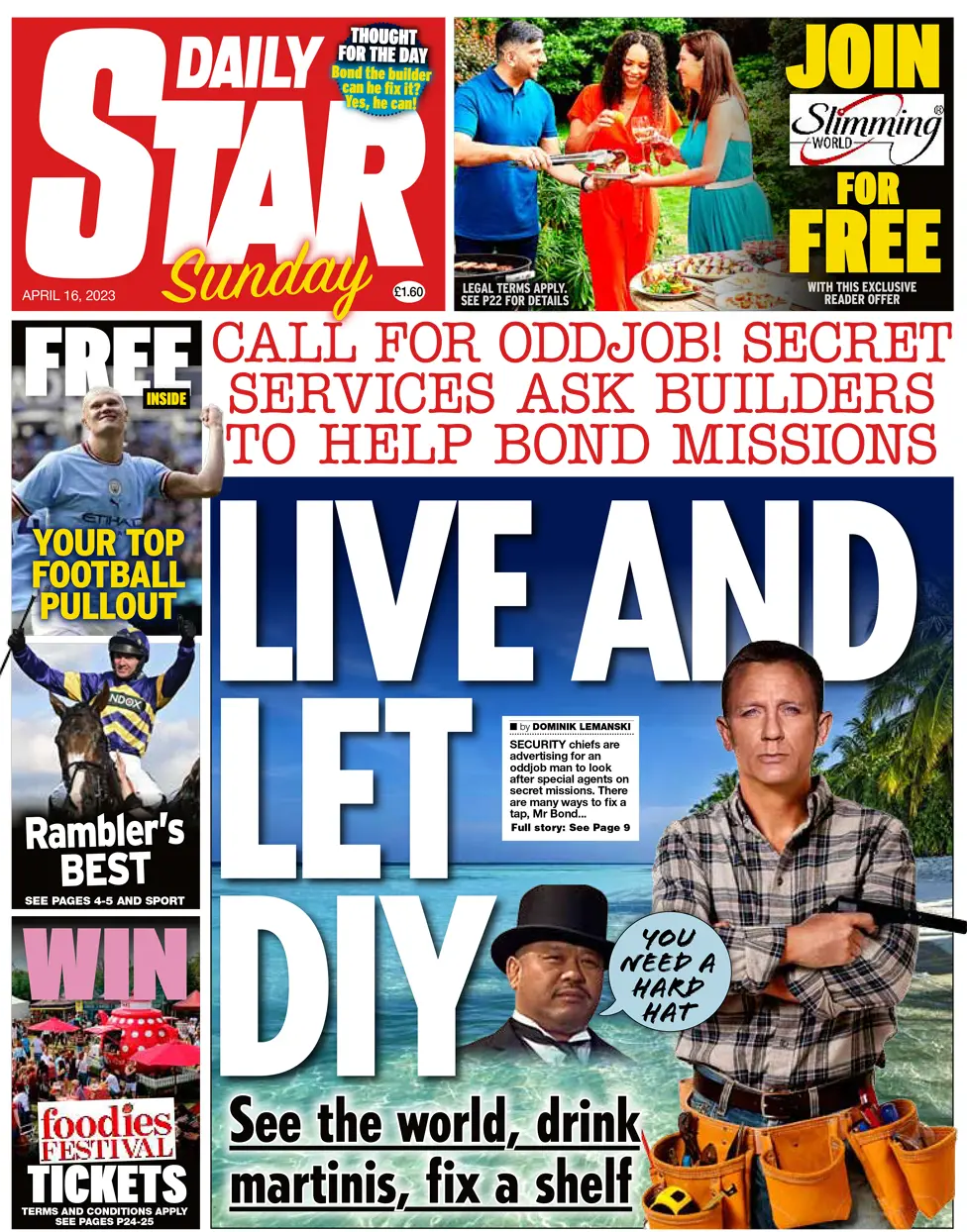 Daily Star Front Page