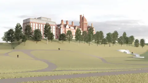 DAY Architectural Ltd An artist's impression of the Park Hotel in Preston