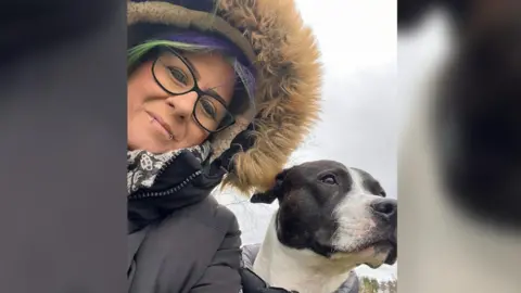 Katie Titman Katie Titman and her dog