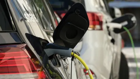 Getty Images Electric cars charging