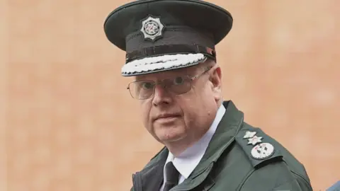 PA Media Former PSNI chief constable Simon Byrne