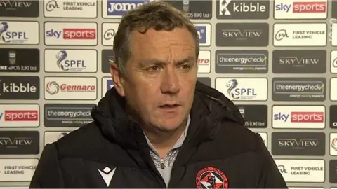 Dundee United manager Micky Mellon