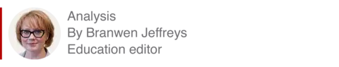 Analysis box by Branwen Jeffreys, education editor