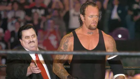 Getty Images The Undertaker and Paul Bearer