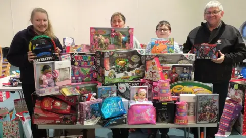 Luton Salvation Army Toy collection