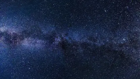 Getty Images Low angle view of stars in sky at night