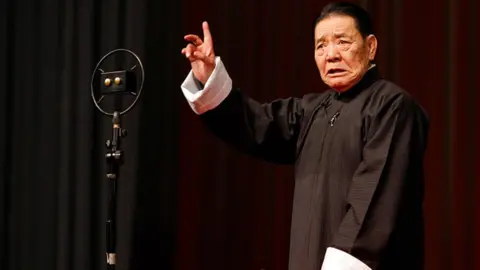 Getty Images Shan Tianfang during a 2010 radio performance