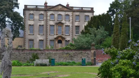 David Martin Sherborne House from Paddock Gardens