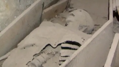 RTÉ The Crusader's body