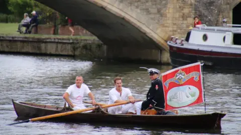 Christine Crook Annual swan upping