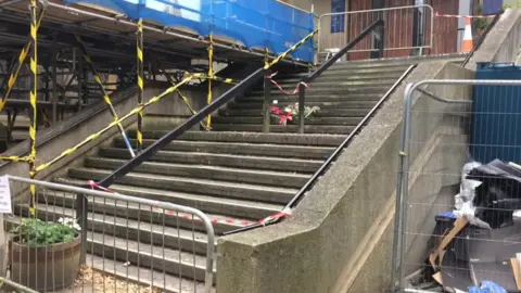 BBC Truro Cathedral steps