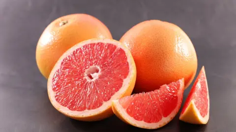 Getty Images Grapefruit slices