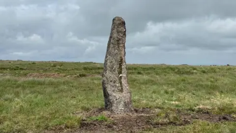Dartmoor National Park Authority Dartmoor standing stone