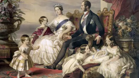 Getty Images Queen Victoria and her family