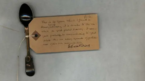 Cambridge University Spoon found in Turing lab