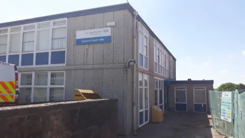 Nottinghamshire Police The former Eastwood Health Clinic