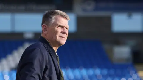 Joe Dent/JMP/Shutterstock Dover Athletic manager Andy Hessenthaler