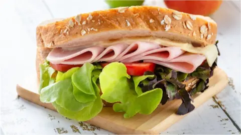 Getty Images A ham sandwich