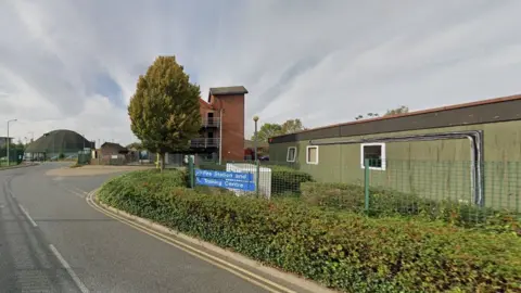 Google Whitley Wood fire station