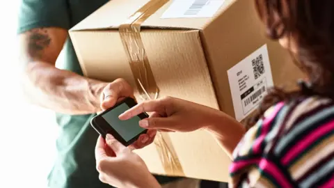 Getty Images Parcel delivery