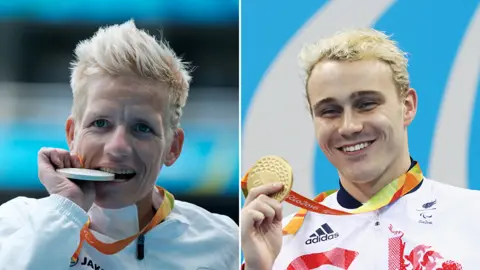 Getty Images Marieke Vervoort and Ollie Hynd