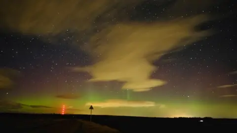 Crabman/BBC Weather Watchers Aurora Borealis