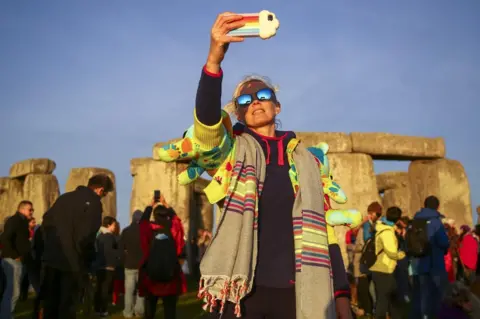 AFP Summer solstice at Stonehenge, England