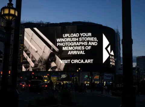 CIRCA Piccadilly Circus billboard