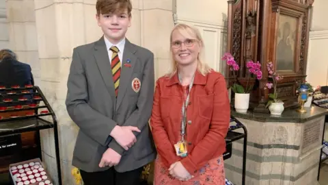 BBC Cian Normanton and Stacey Rhys-Hill