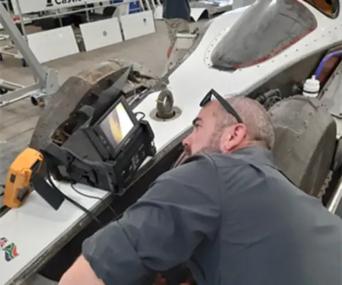 BLOODHOUND LSR Inspection