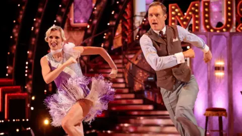 Dan Walker on Strictly Come Dancing