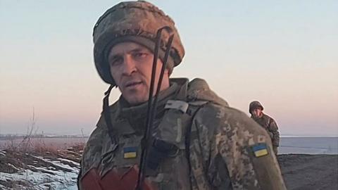 Ukraine war: Bakhmut defender remembered by comrades - BBC News