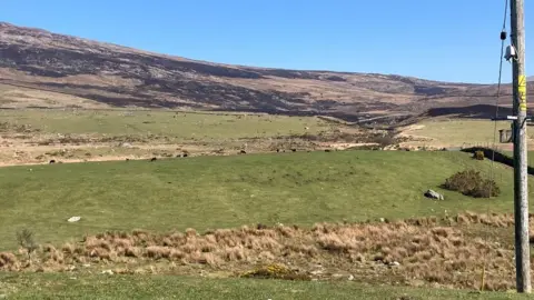 BBC Scorched earth on Mynydd Graig Goch