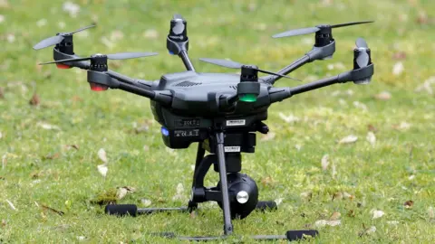 Getty Images A police drone