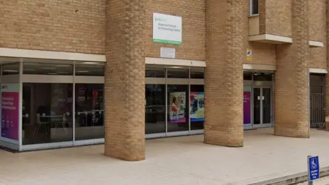 Google Regional Fitness and Indoor Swimming Centre on Bishop's Road in Peterborough