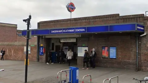 Google Dagenham Heathway Underground station