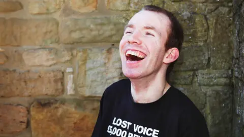 Caroline Briggs Lost Voice Guy, aka Lee Ridley