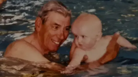 Jordan Catchpole Jordan and his grandfather