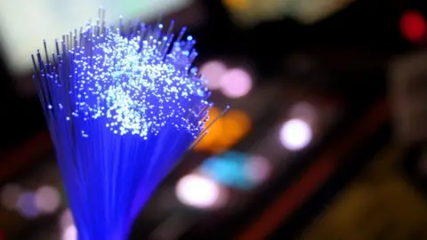 BBC Fibre optic cable