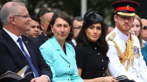 Getty Images Meghan and Harry