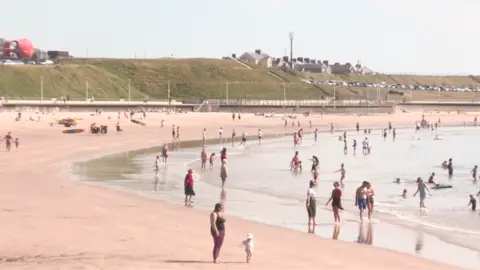 BBC Portrush beach