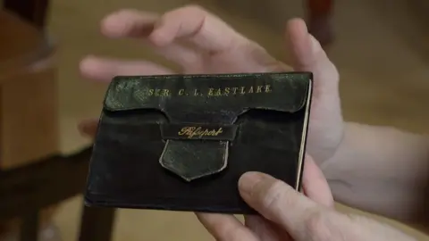 BBC Sir Charles Lock Eastlake's passport