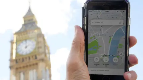 Reuters Uber in London
